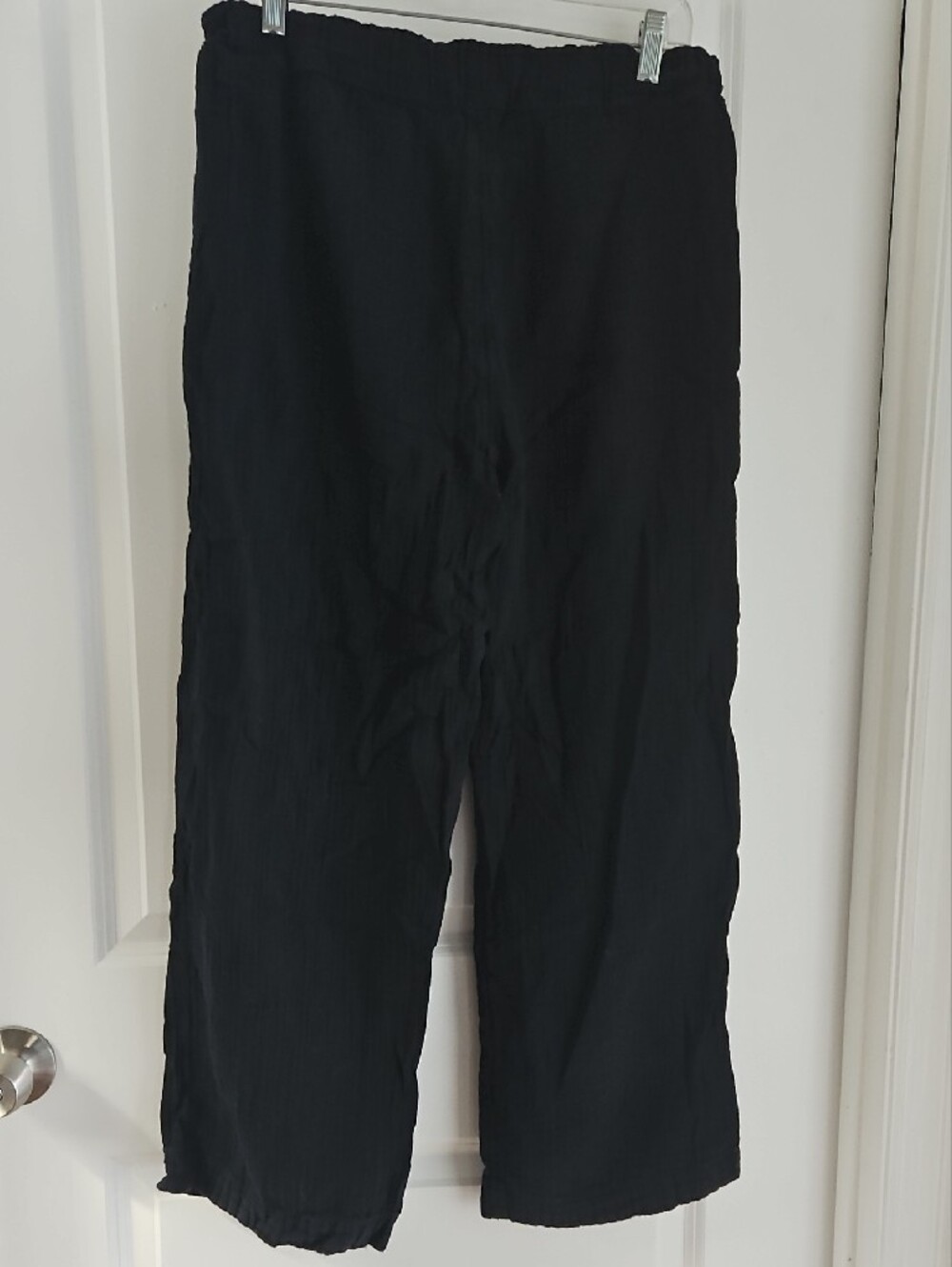 GAP Women’s Black Elastic-Waist Casual Joggers - Picture 3 of 3